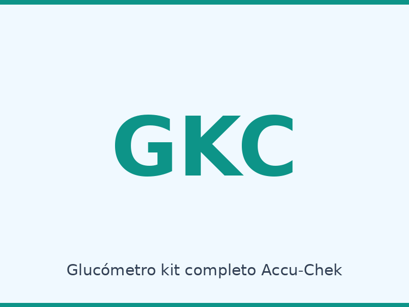 Glucómetro kit completo Accu-Chek