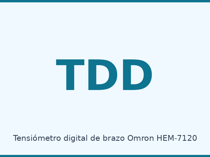Tensiómetro digital de brazo Omron HEM-7120